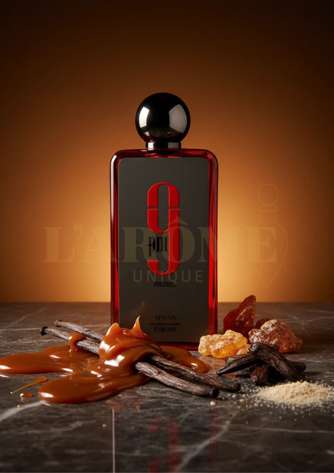 9PM Rebel Afnan | Perfume Masculino Dulce Ambarado