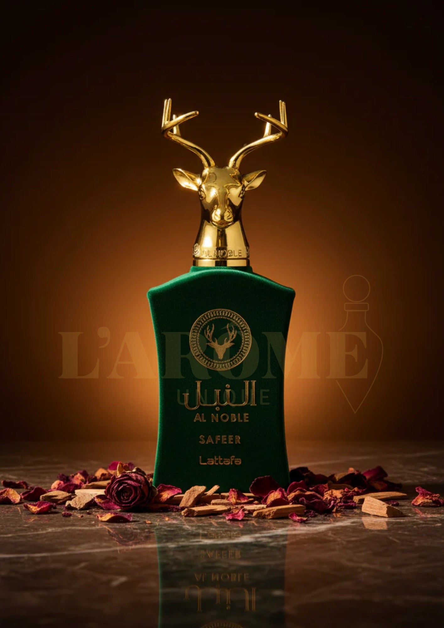 Safeer Lattafa | Perfume Árabe Masculino Amaderado Especiado