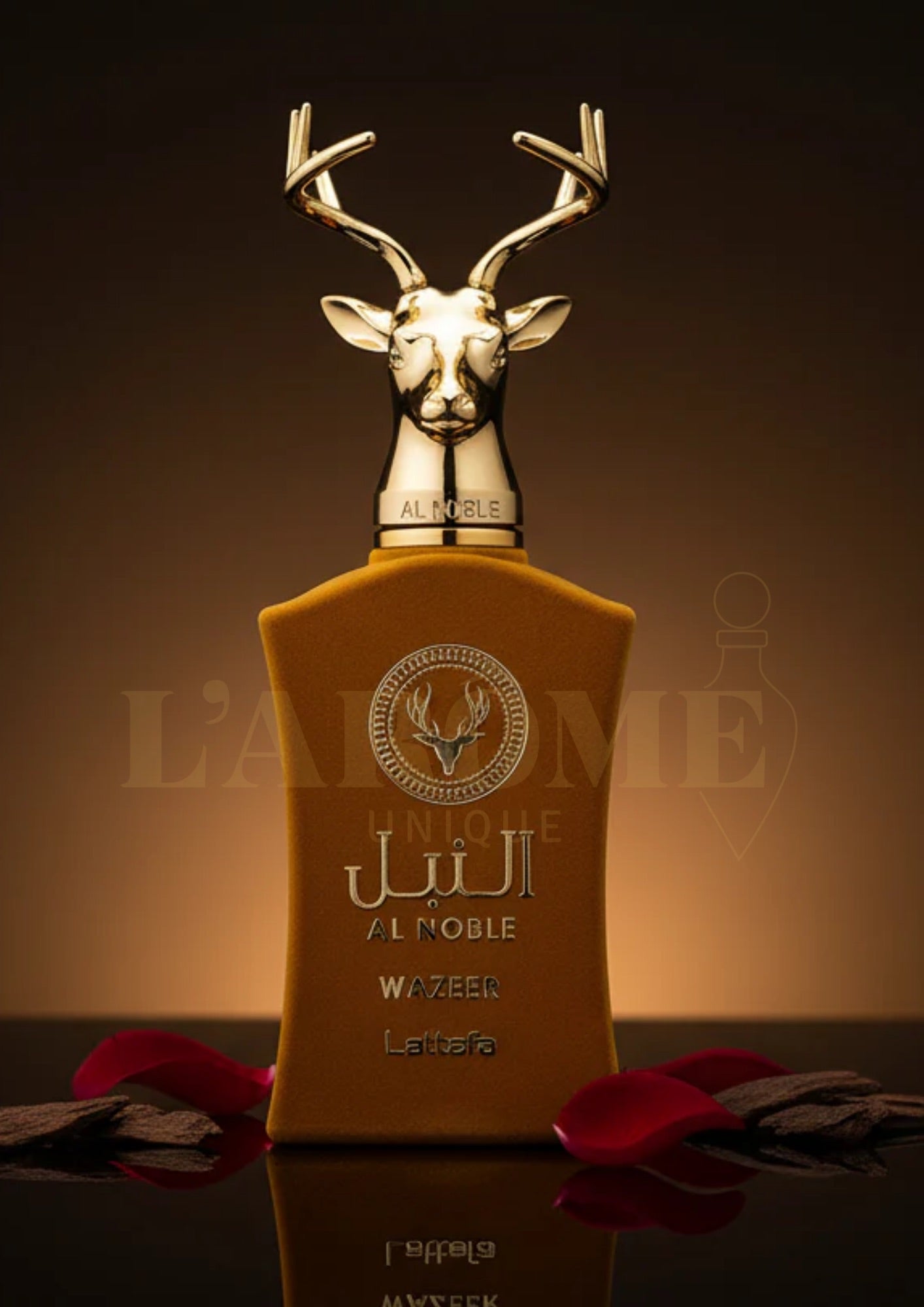 Wazeer Lattafa | Perfume Árabe Masculino Amaderado con Coñac