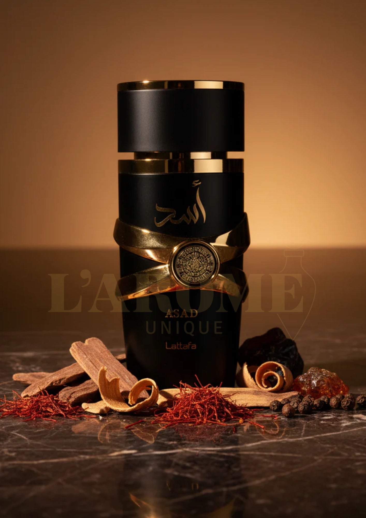 Asad Lattafa | Perfume Árabe Masculino Amaderado
