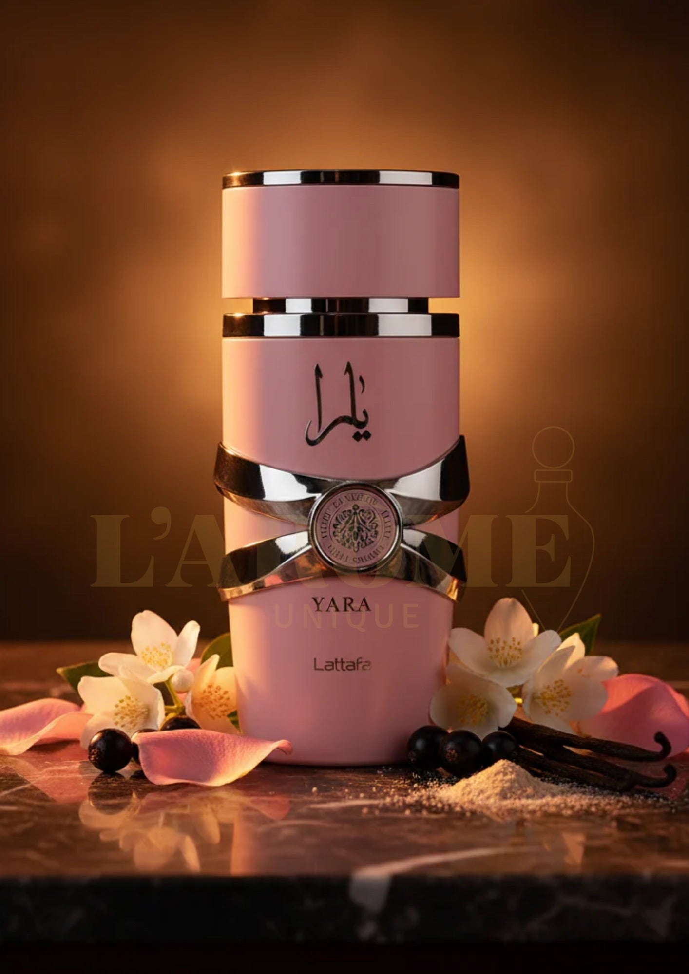 Yara Lattafa | Perfume Árabe Femenino Dulce Gourmand Avainillado