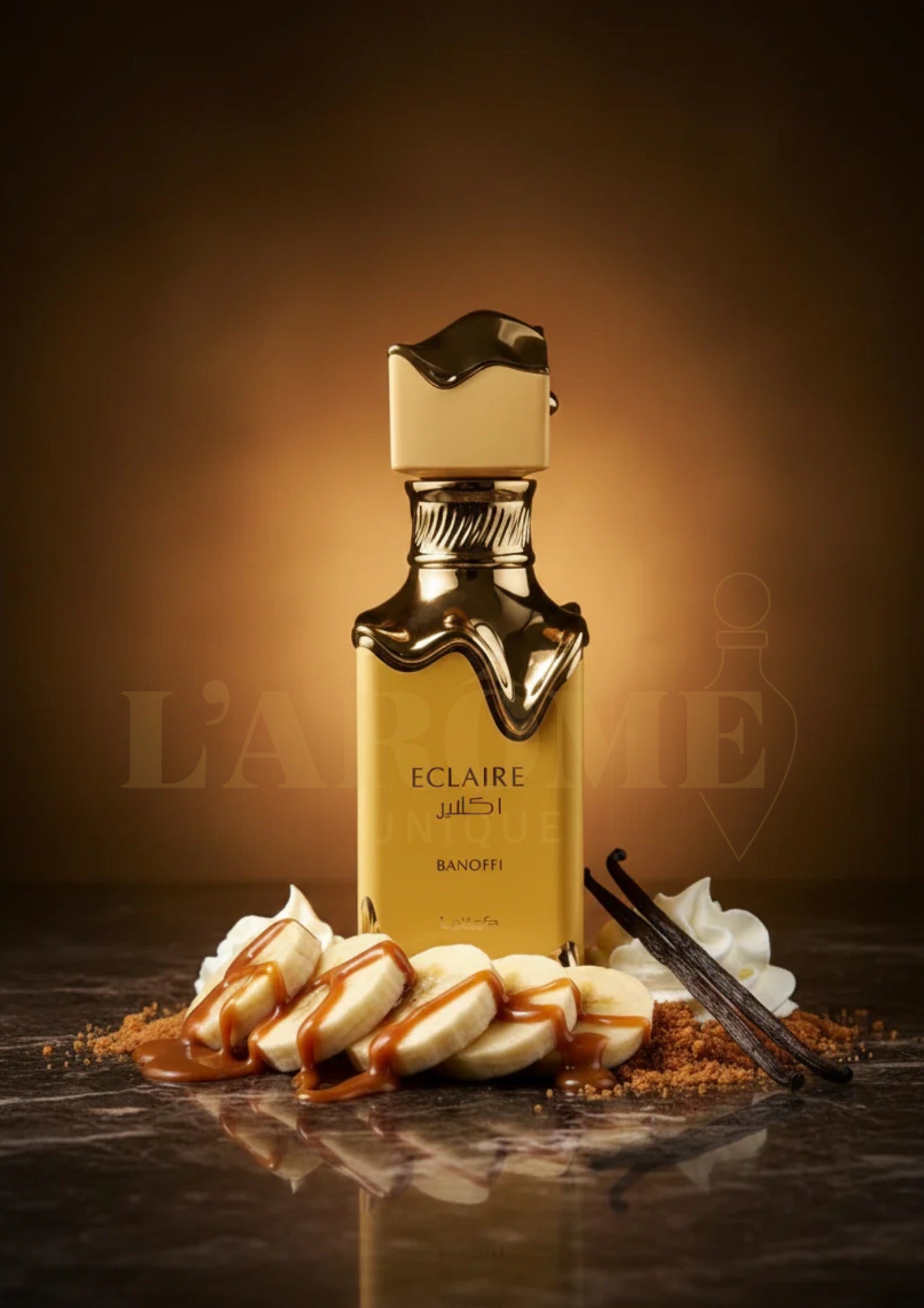 Eclaire Banoffi Lattafa | Perfume Árabe Femenino Dulce Gourmand