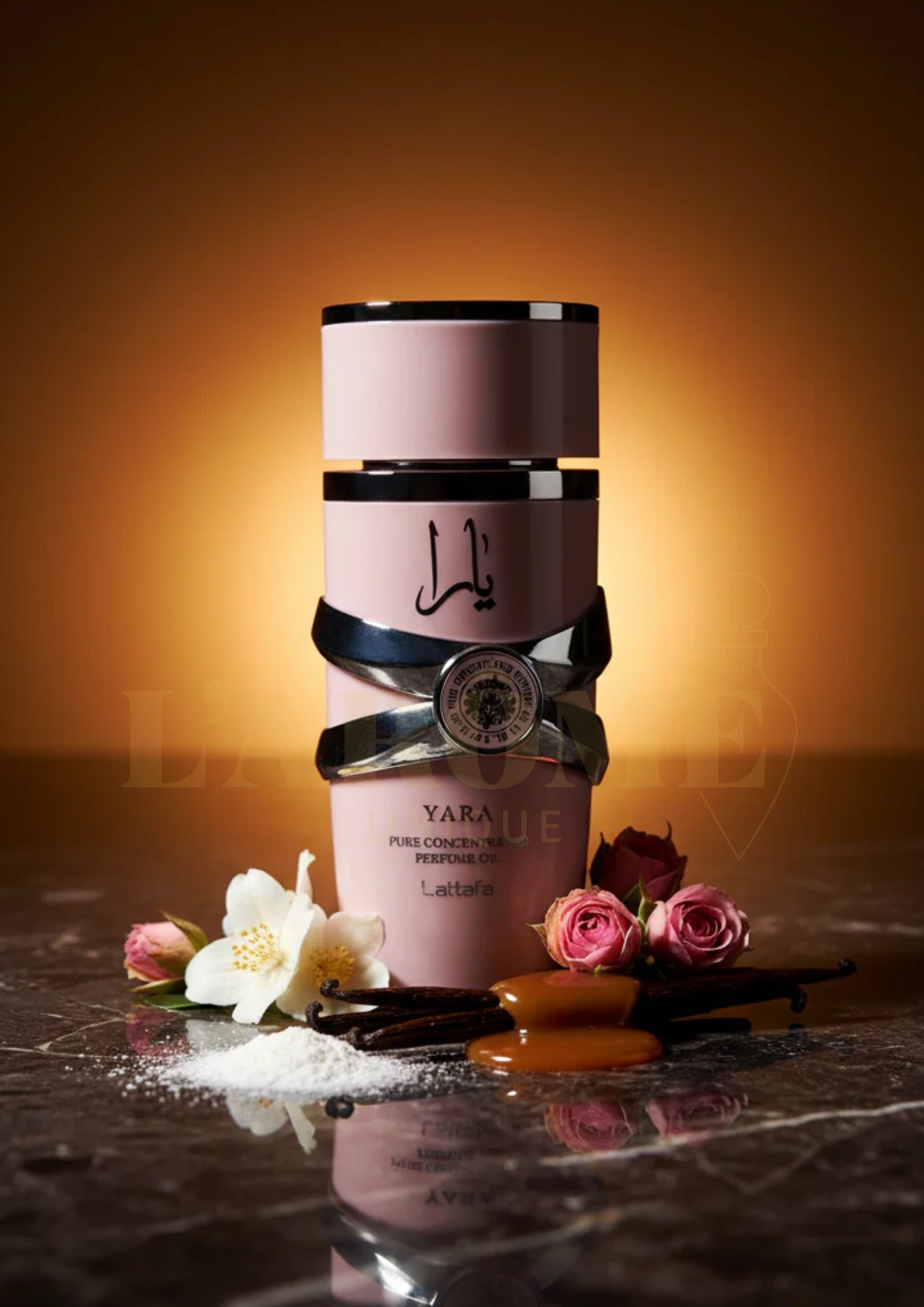 Aceite de Perfume Yara Lattafa | Concentrado Femenino Vainilla 20ml