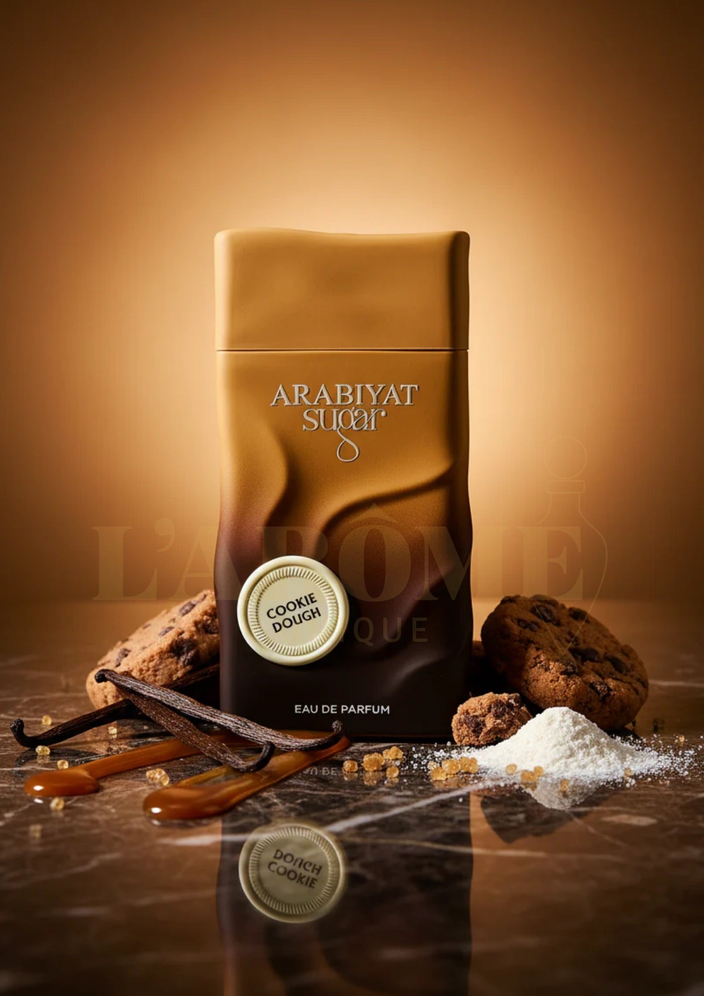 Cookie Dough Arabiyat Sugar | Perfume Femenino Gourmand con Galleta