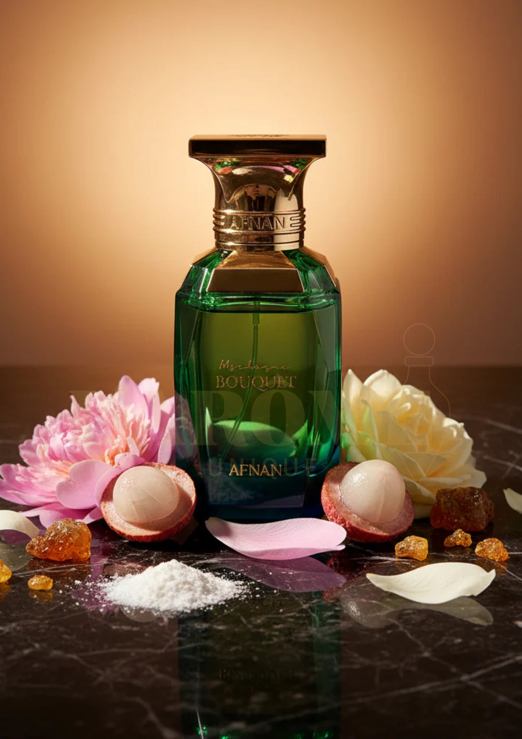 Mystique Bouquet Afnan | Perfume Femenino Floral Frutal con Peonía y Lichi