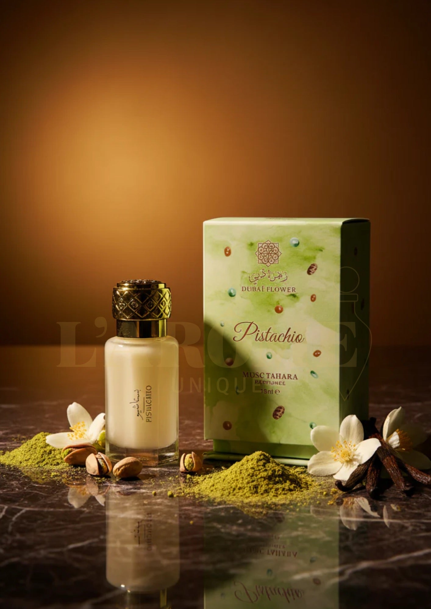 Perfume en Aceite Musc Tahara Pistachio | Dubai Flower 12ml