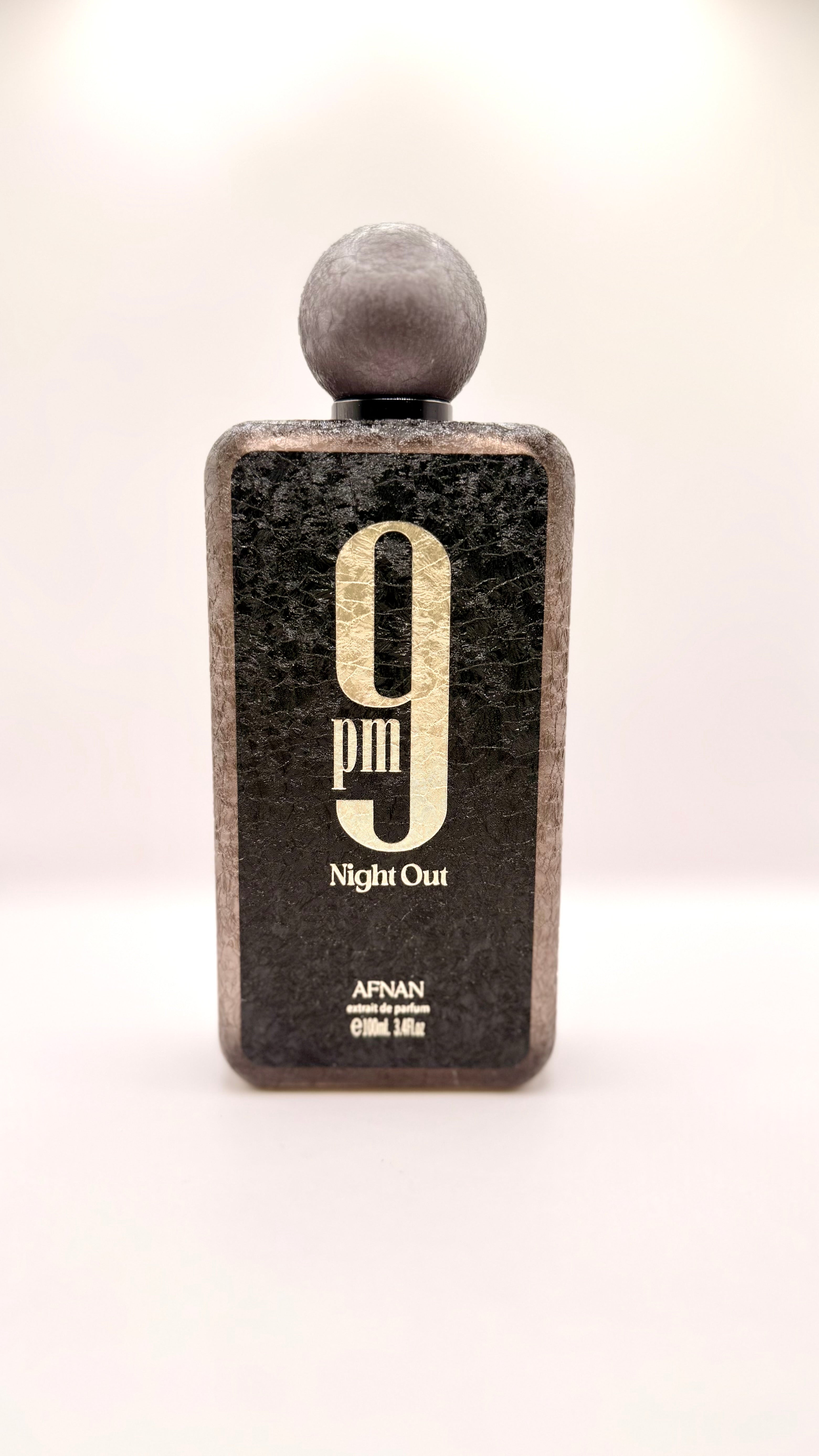 9PM Night Out Afnan | Perfume Masculino Oriental Especiado con Coñac | Extrait 100ml