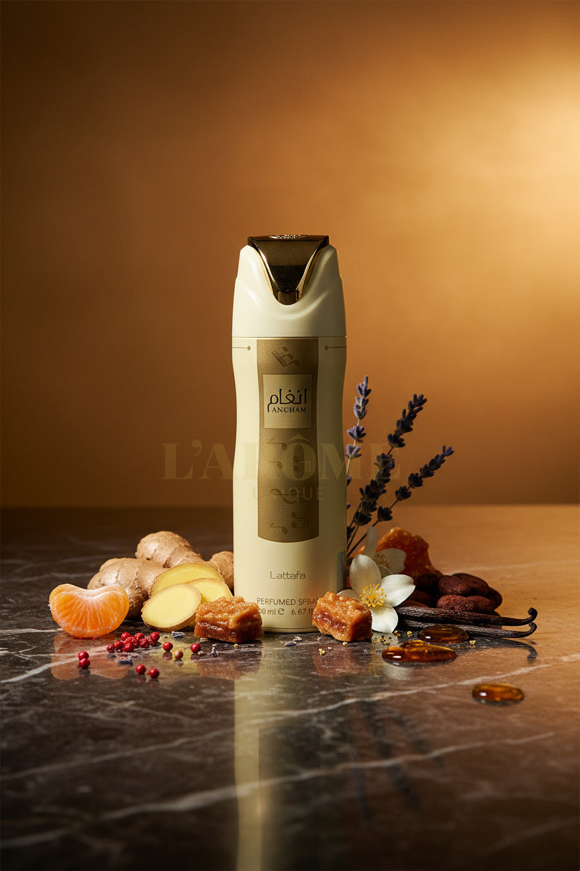 Angham – Lattafa | Desodorante Corporal Gourmand y Oriental 200ml