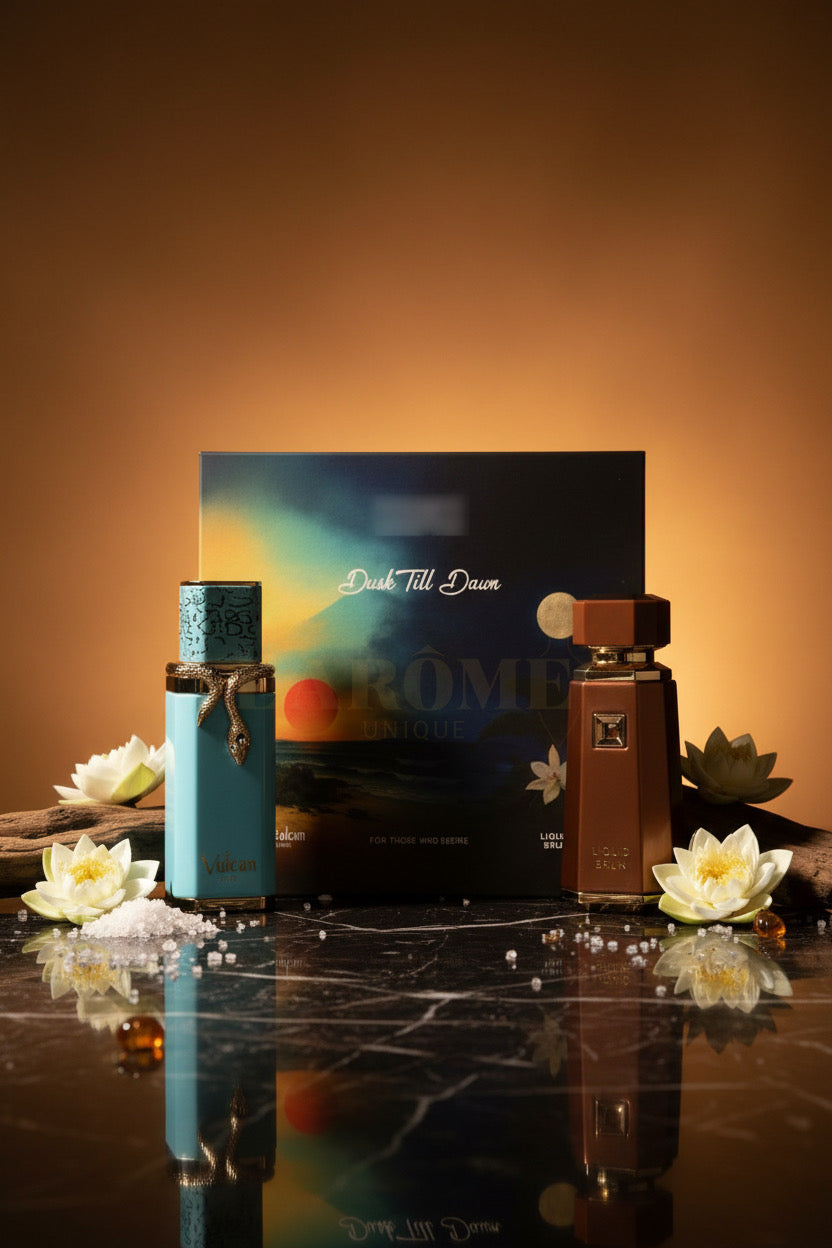 Dusk Till Dawn – French Avenue | Set de Perfumes Oriental y Amaderado