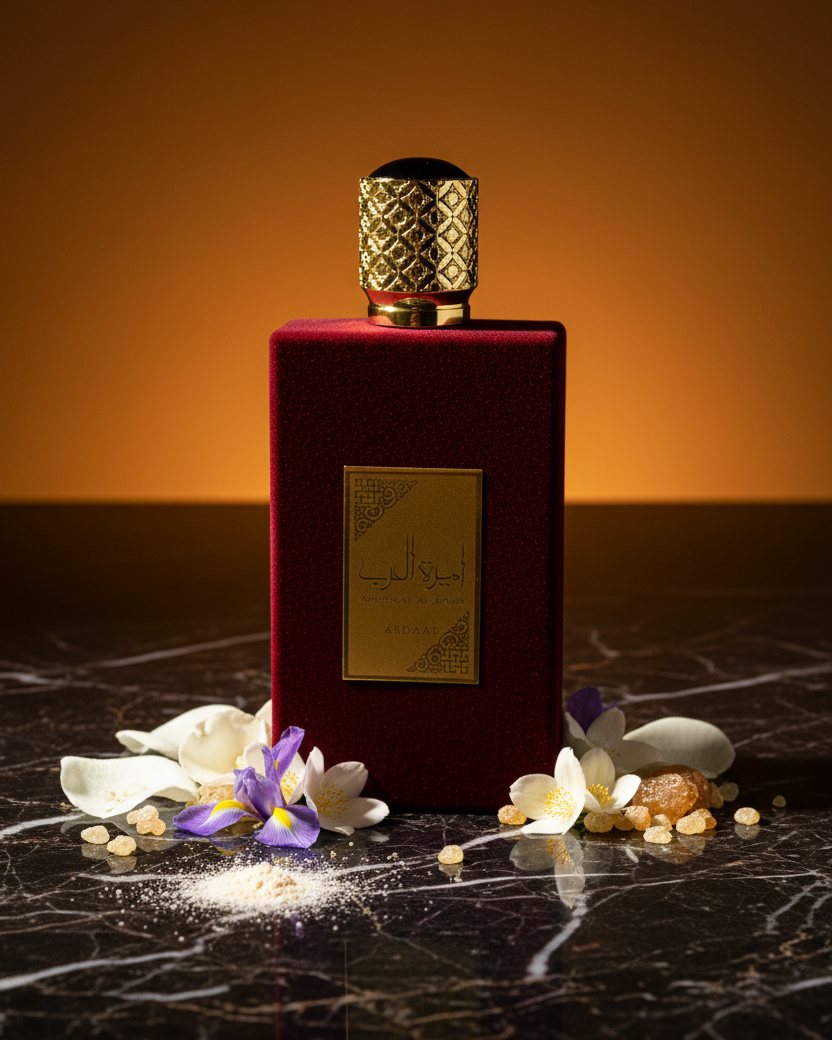 Ameerat Al Arab Asdaaf Floral Almizclado — Fotografía editorial de lujo