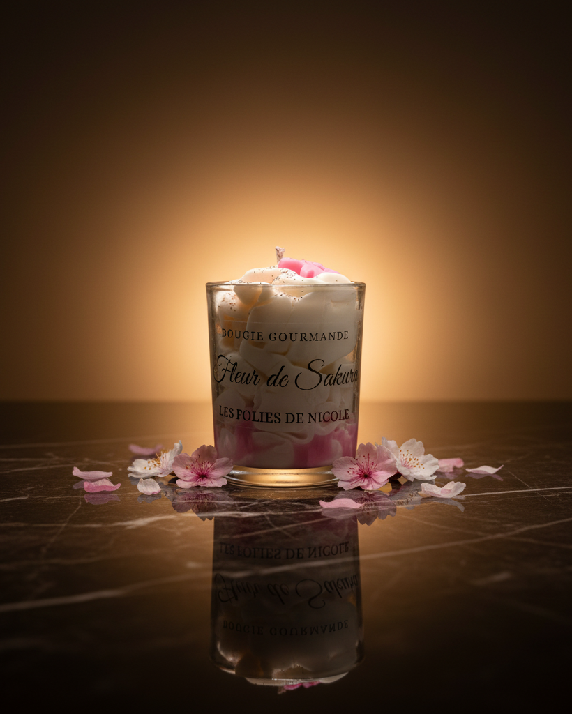 Vela Aromática Flor de Sakura - Editorial